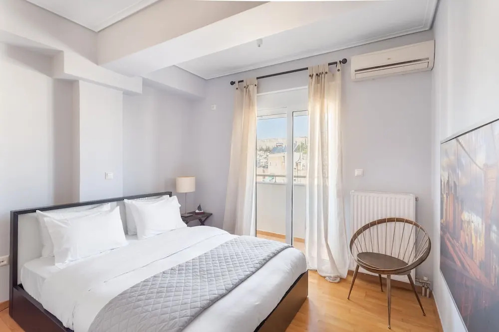 Penthouse w Acropolis View & Parking