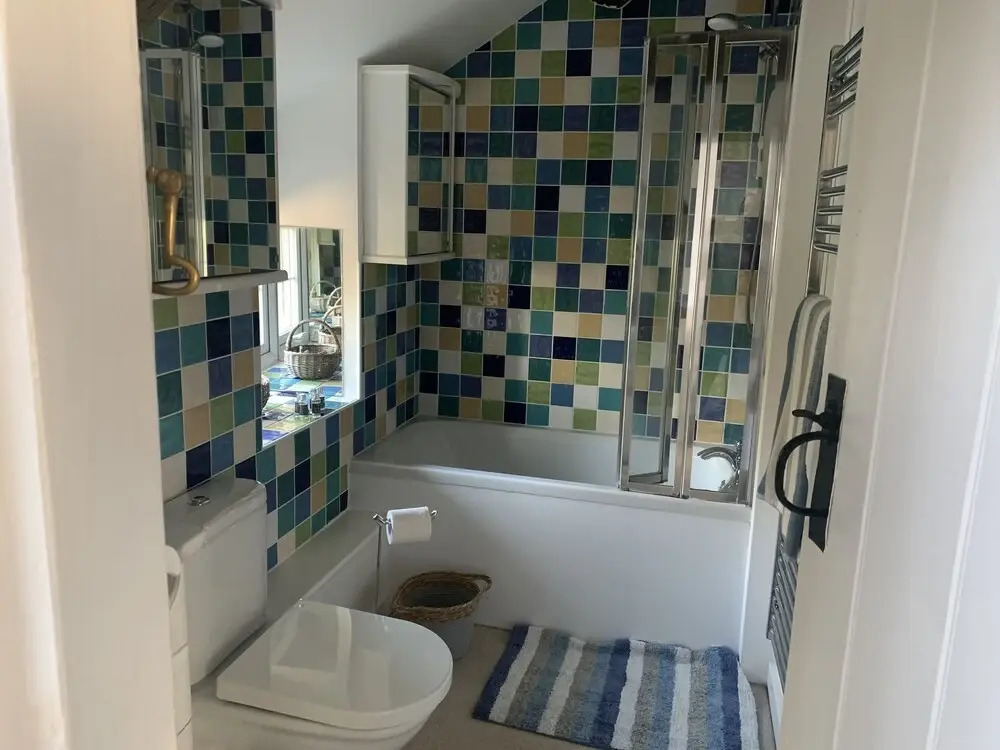 Sea view cottage walk to beach dog friendly