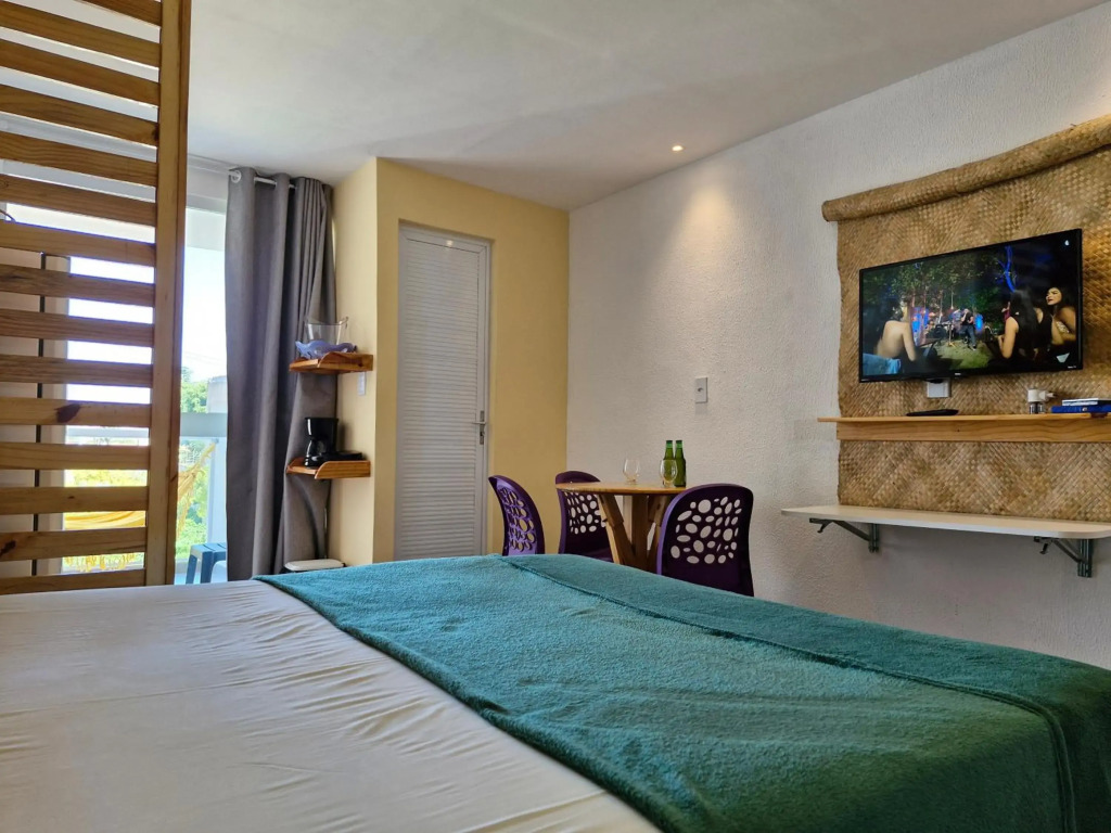 MSFlats Paripueira praia varanda c rede cozinha Wifi Ar split