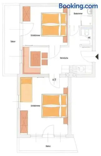 Appartement Kristall