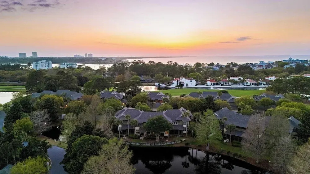 Serene Pondfront Stay w/ View, Pool Access, & Walk to Baytowne Wharf