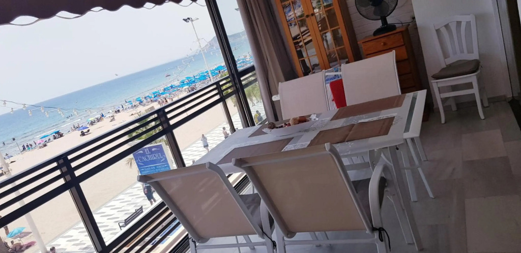 ººº1ªLinea 4-5 pax Cachirulo Wifi Benidorm 1hab y 2 sofacama, Aire, Playa Levante