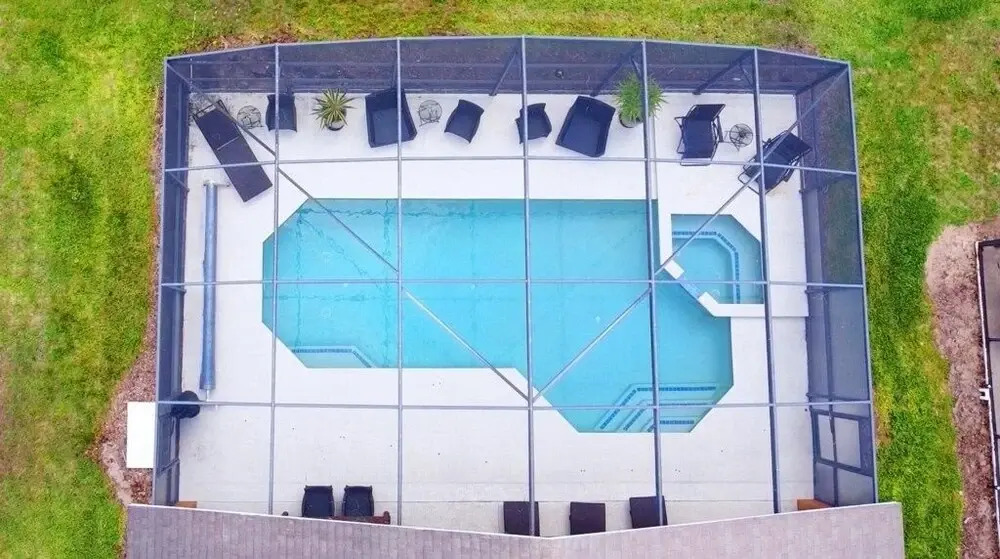 Great Privacy By Pool- Pool Home With Game Room 4 Bedroom Home by RedAwning
