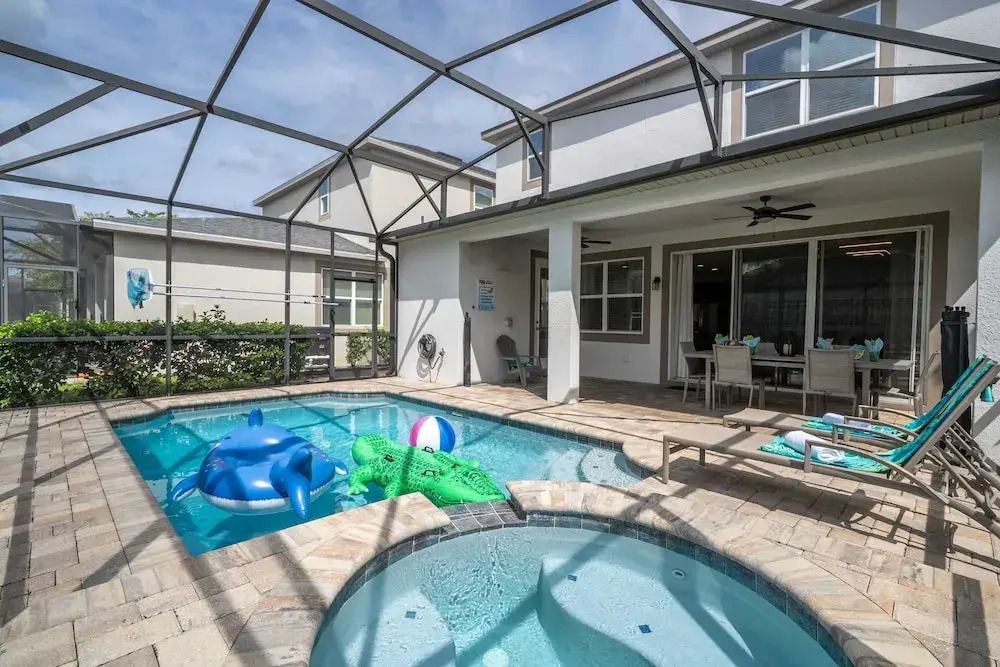 Stunning 4Bd w Pool Gameroom Solara Resort 9008