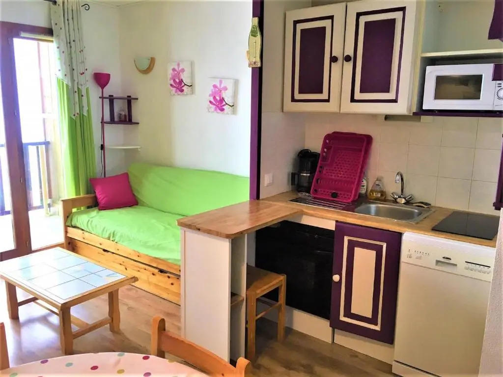 Appartement Le Dévoluy-Agnières-en-Dévoluy, 2 pièces, 4 personnes - FR-1-504-266
