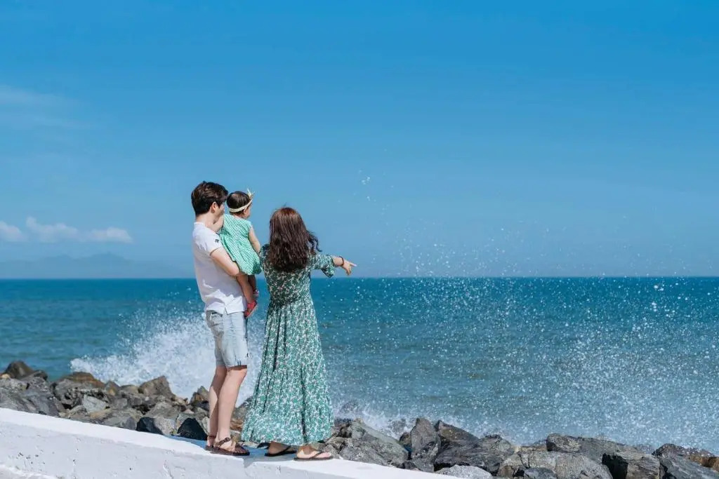 Beachfront villa 3bedrooms romantic for honeymoon