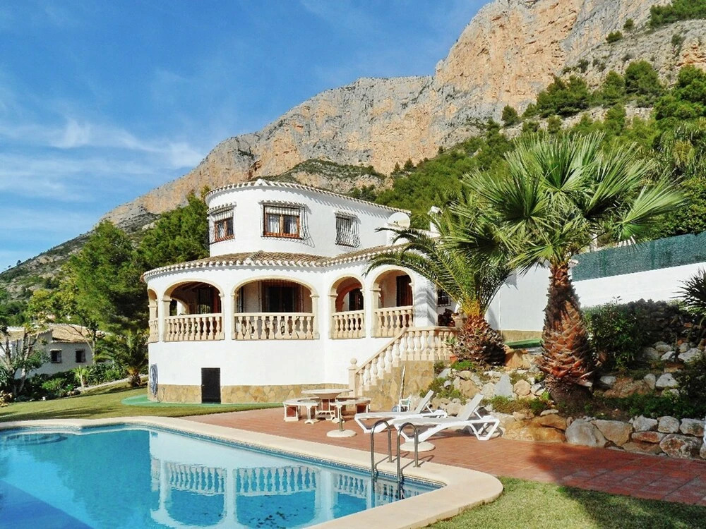 Villa With 3 Bedrooms in Javea, With Wonderful Mountain View, Private