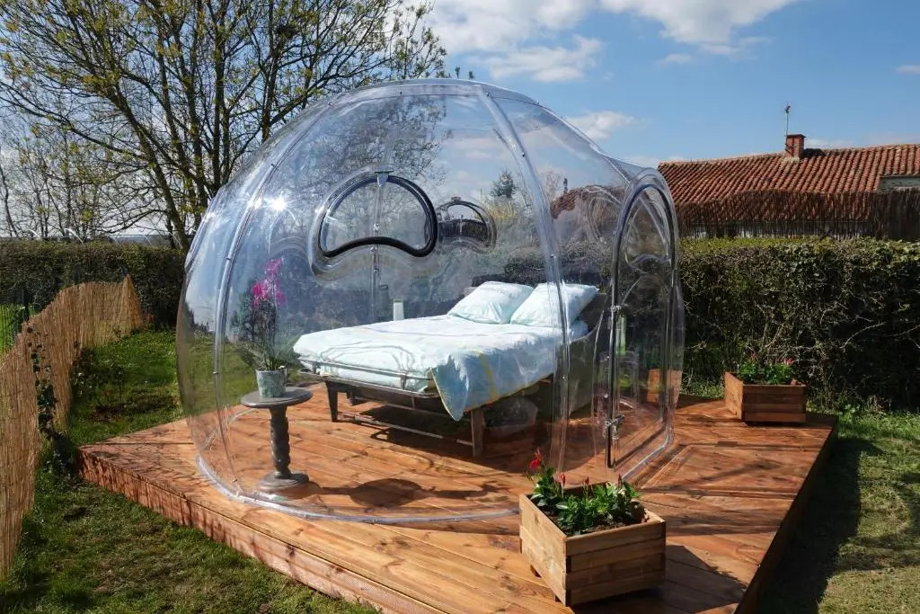Gîte 4 étoiles avec hébergement insolite - 10 personnes