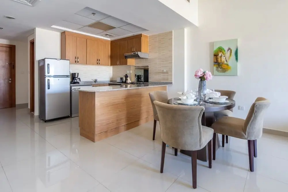 Modern Living In This 2BR Apt In The Heart of Downtown Jebel Ali - Sleeps 4!