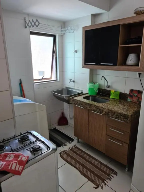 Grande Apartamento 2/4 beira-mar