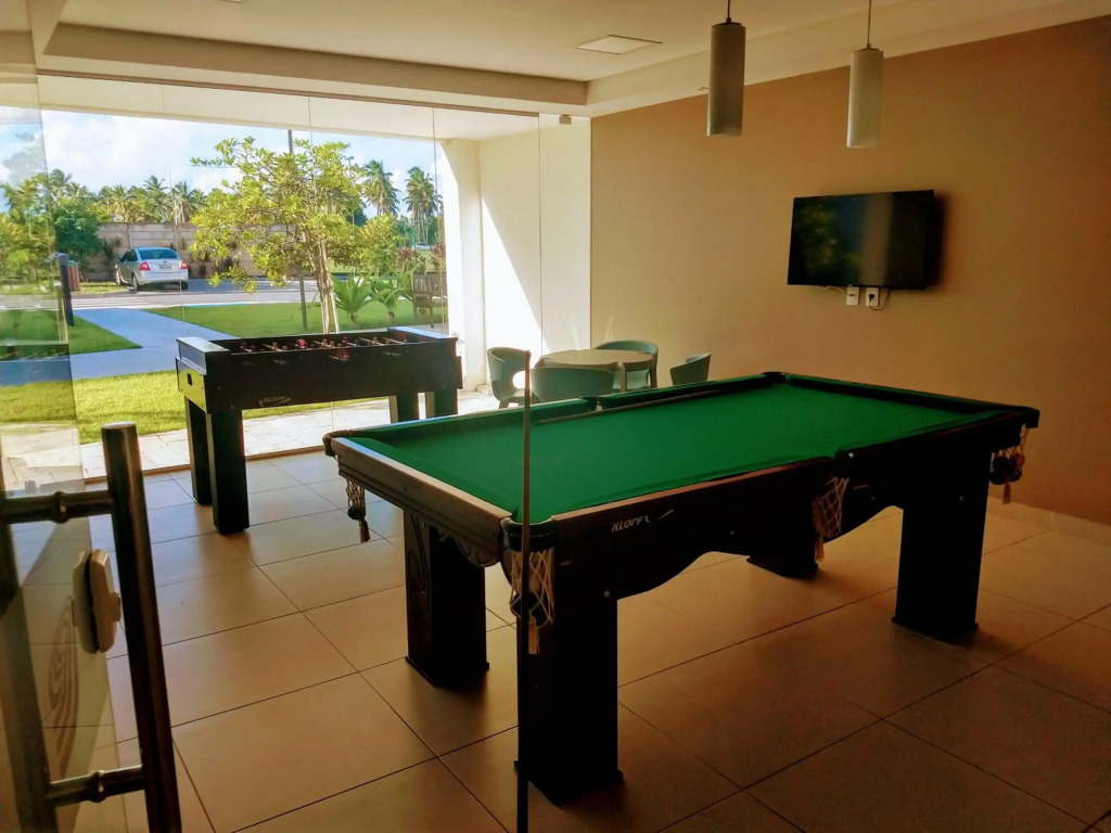 Lindo Flat de 3 quartos com ar condicionado em Porto de Galinhas com vista total para as piscinas