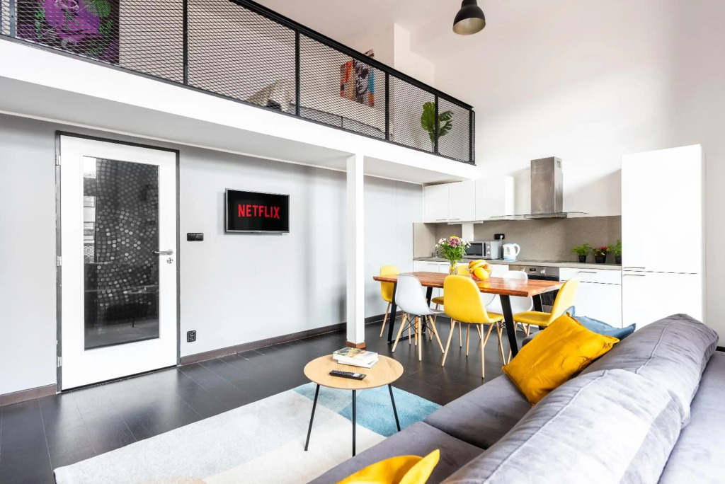 Stylish duplex Apartment in city center
