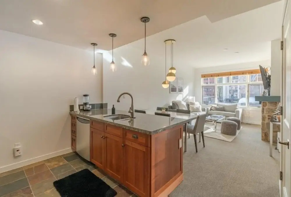 Luxury Ski in, Ski out 1 Bedroom Colorado Resort Vacation Rental in the Heart of Snowmass Base Village