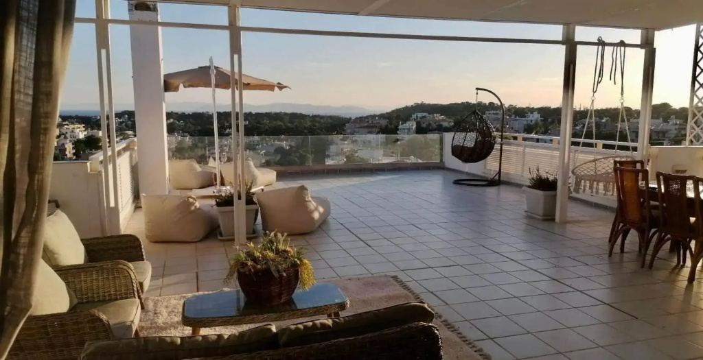 Villasonboard 3 Bed Penthouse Veranda Beach view jacuzzi Vouliagmeni Riviera