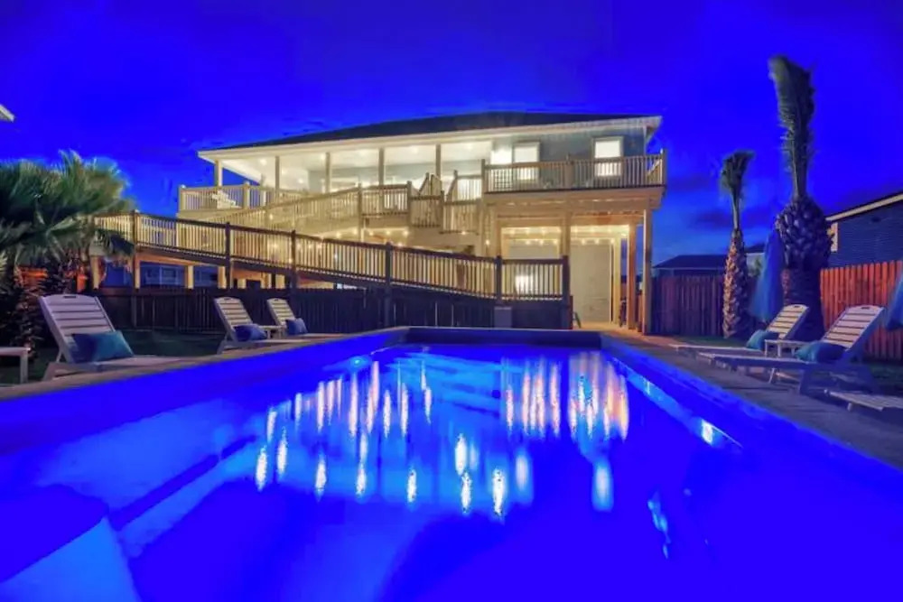 Pool, Game Room + Fire Pit Golf Cart Zone Near Beach Beacharita by Avantstay