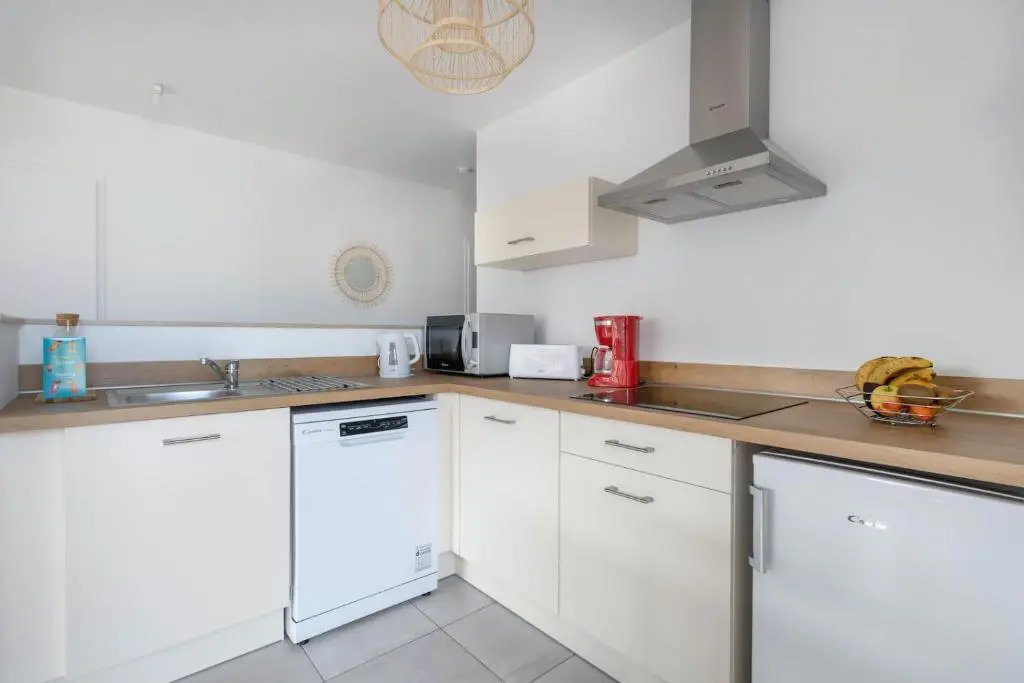Bel appartement pour 6 personnes avec balcon en bord de mer