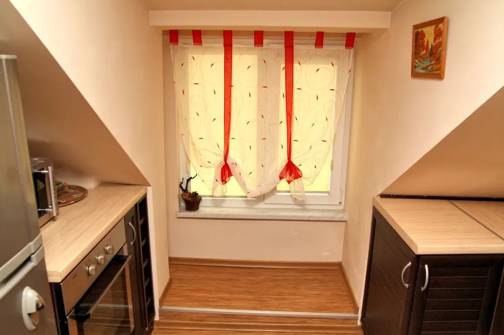 Sea view apartment in the city heart