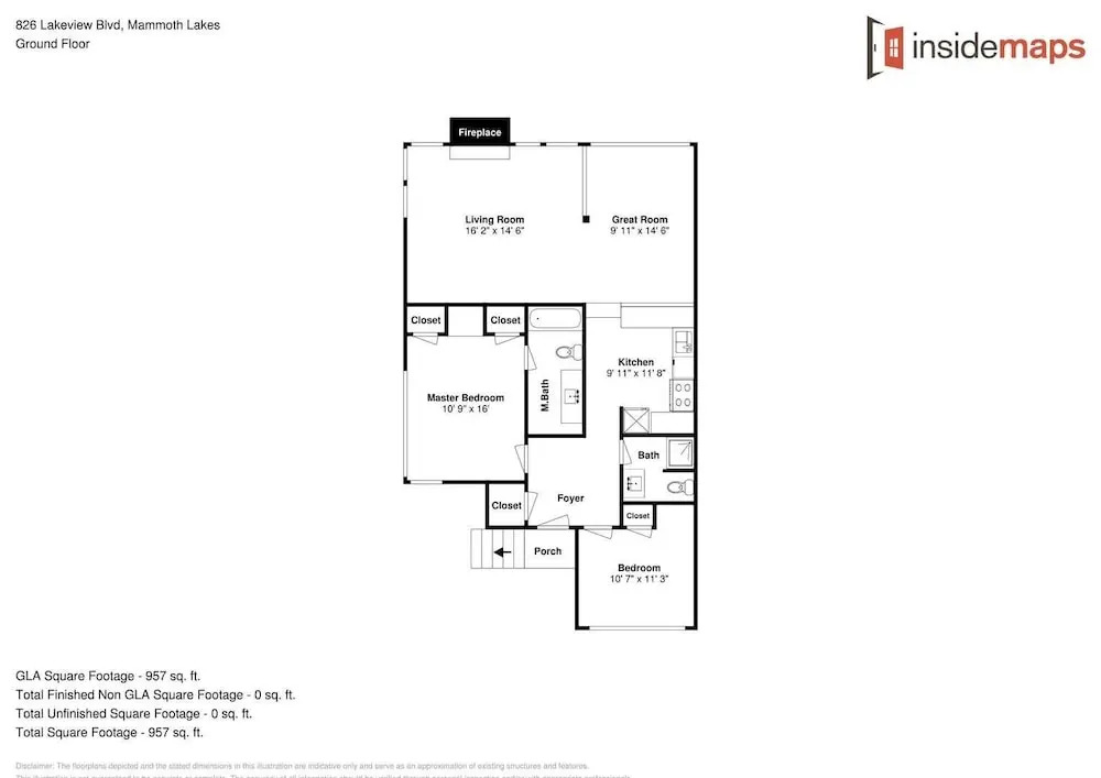 Mountainside 2BR/2BA Just Steps to 3 Spas, Sauna, Pool and Mammoth Mountain!  by RedAwning