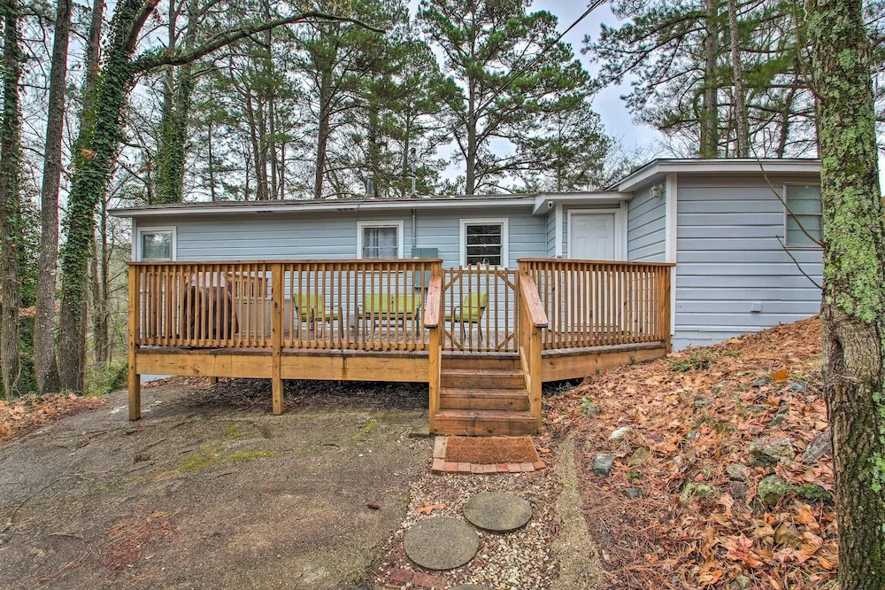 Centrally Located Hot Springs Home w/ Deck!
