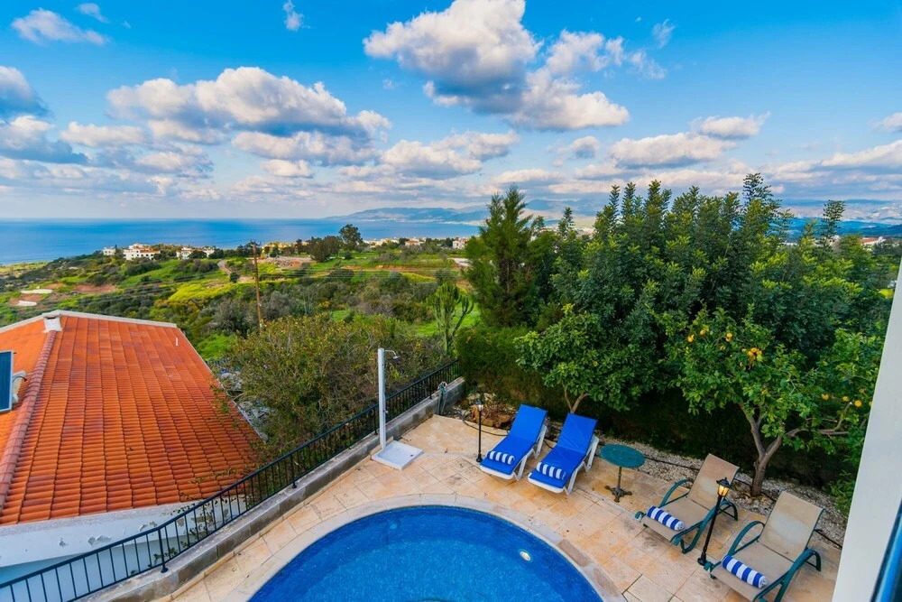 Villa Maritsa Large Private Pool Sea Views A C Wifi - 3438