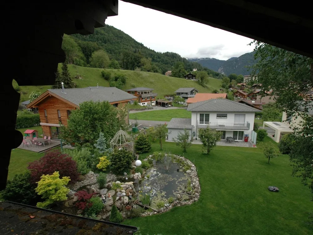 Pristine Home in a Charming Village, Large Grassy Sunbathing Area, View of the Mönch and Jungfrau
