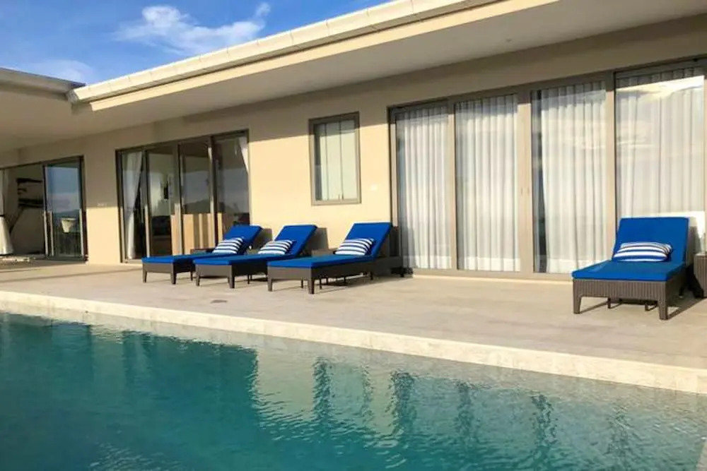 Villa With 4 Bedrooms in Tambon Bo Put, With Wonderful sea View, Private Pool, Furnished Terrace Near the Beach