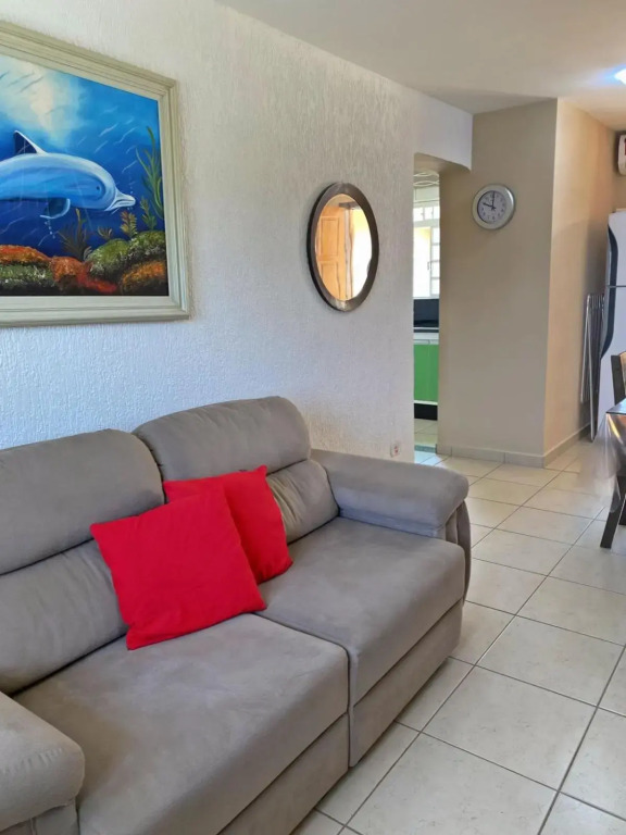 Lindo Apartamento Praia Grande Tenório pé na areia com ar