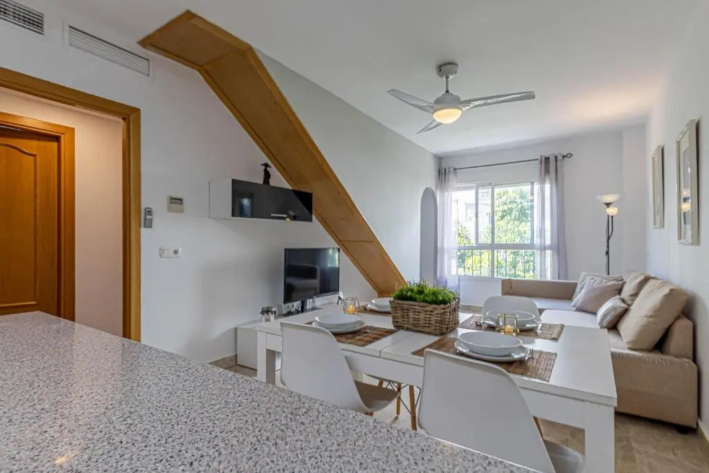 797 Holiday Rentals- Duplex for 7 Carihuela 1 min beach mas parking