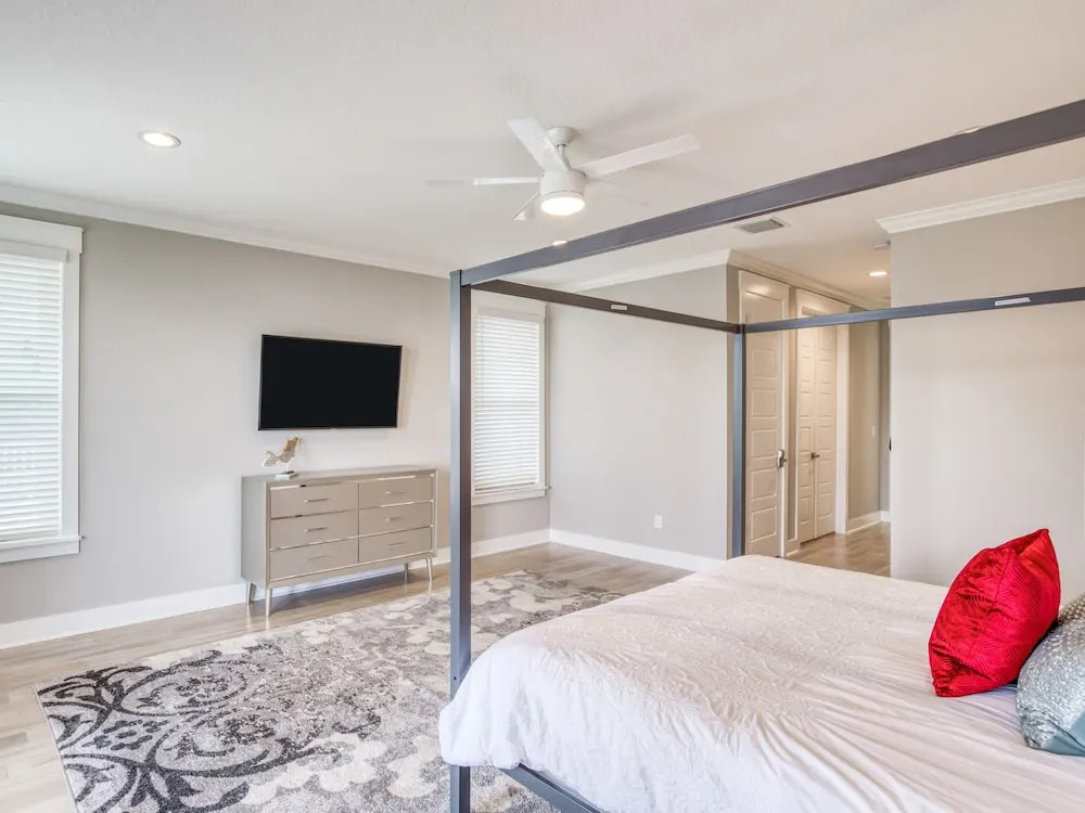 New Listing! New Vilano Beach W/ Gulf View 5 Bedroom Home