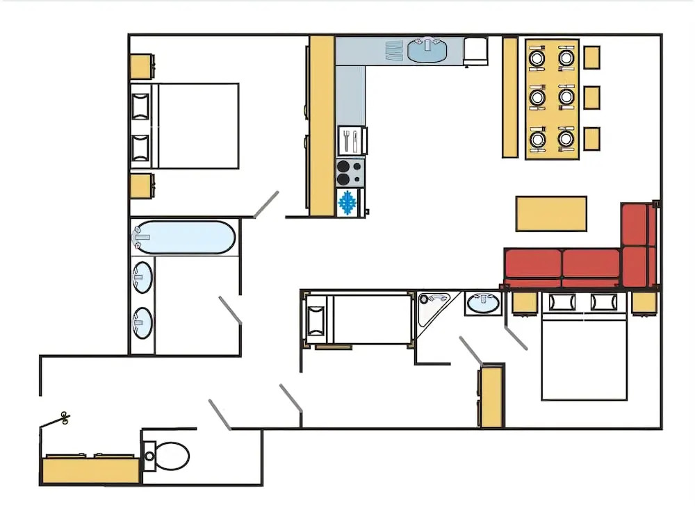 CHAS6 - Superbe appartement, centre ville proche pistes et commerces