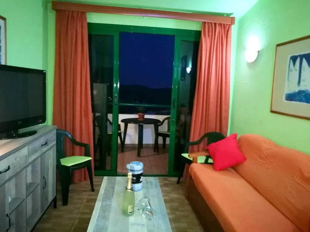 Apartment With one Bedroom in Mogán, With Wonderful sea View, Shared Pool and Furnished Terrace