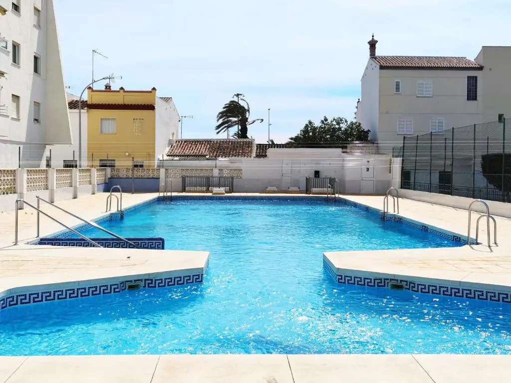 Sunny Beach View Duplex wWi-Fi Pool AC - Alojamientos La Torre