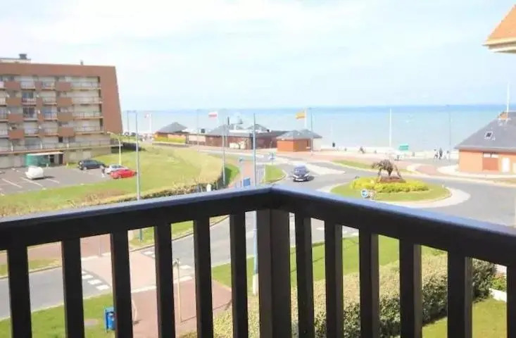 Studio 21m2 vue mer avec balcon villers-sur-mer