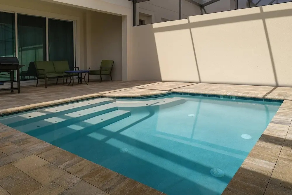3bd/3.5ba Retreat With Private Pool Solara Resort