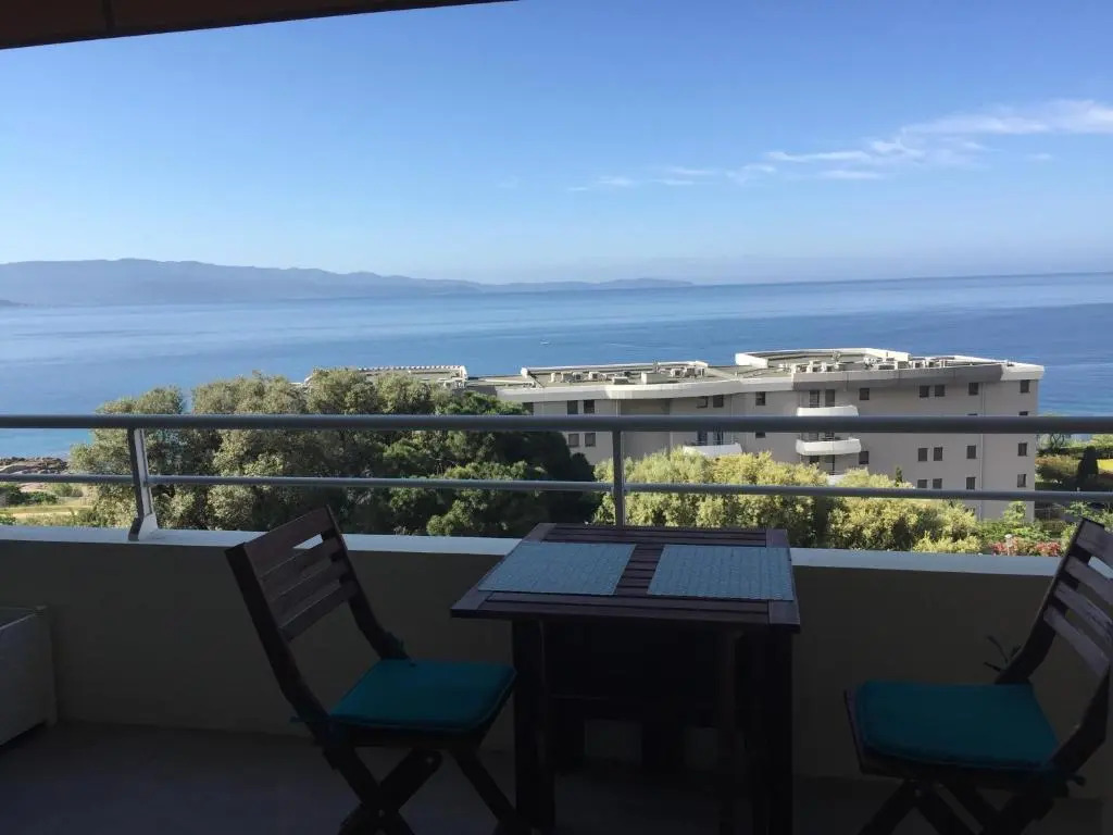 Appartement T3 classé 3 étoiles vue mer avec terrasse ,plage 2 minutes à pied