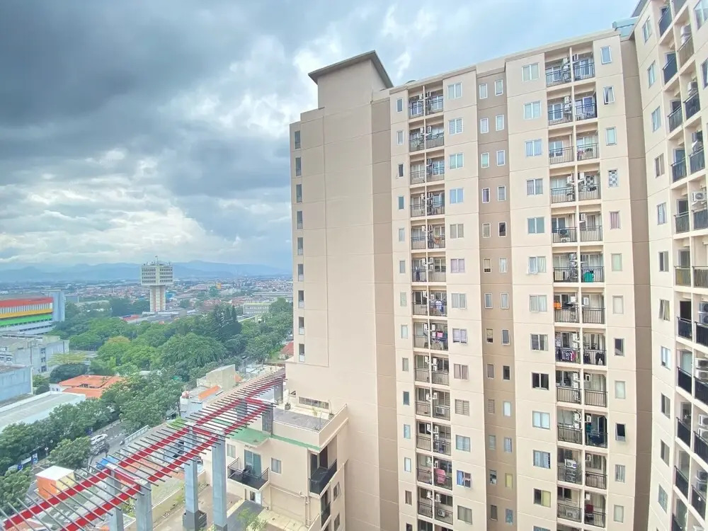 2Br Higher Floor Apartment At Sudirman Suites Bandung