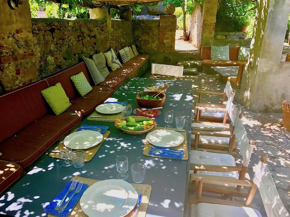Porto Ercole Tuscany Coast Classic Charm in Fabulous 18th c Farmhouse now Chic Designer Villa w P