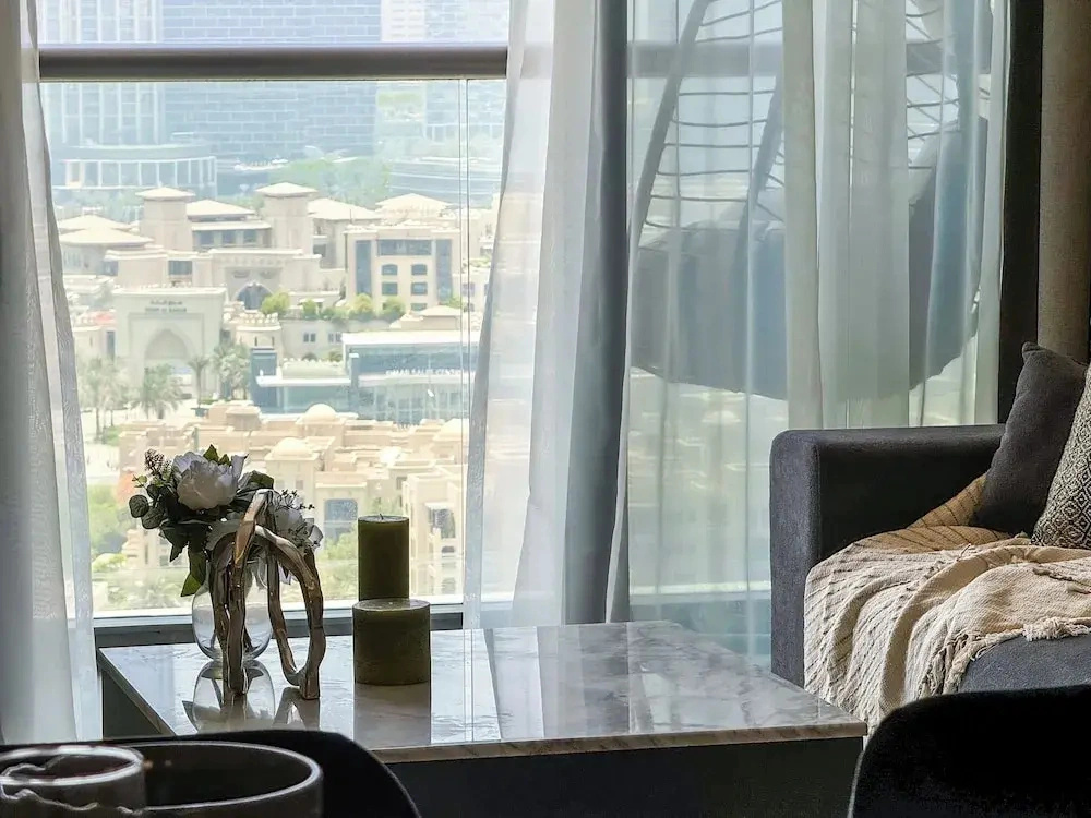 High Floor Burj Khalifa View Apartment