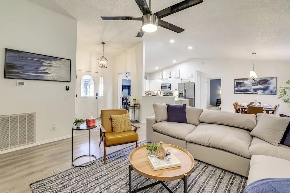 Bike, Golf, Relax: Modern Bella Vista Home w/ Deck