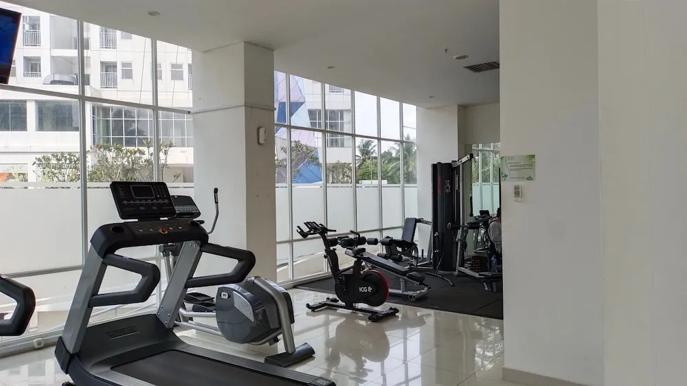 Fully Furnished Studio With Mezzanine Bed At Serpong Garden Apartment