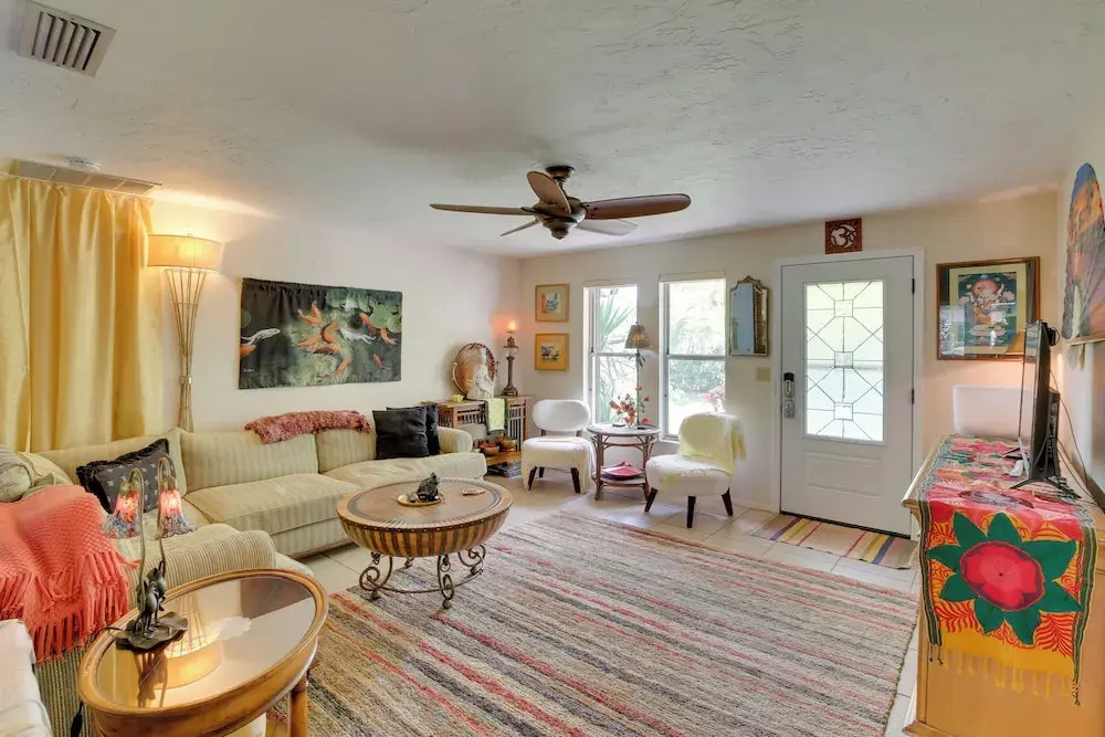 Boho-style Escape w/ Patio ~ 3 Mi to Bonita Beach!