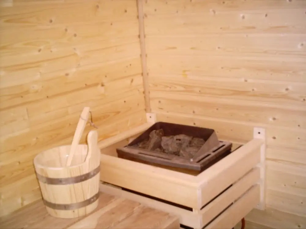 Ferienhaus mit Sauna und Whirlpool