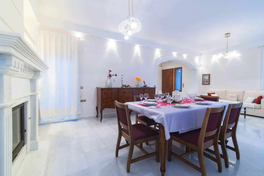 Villa Aphrodite with sea & mountain view
