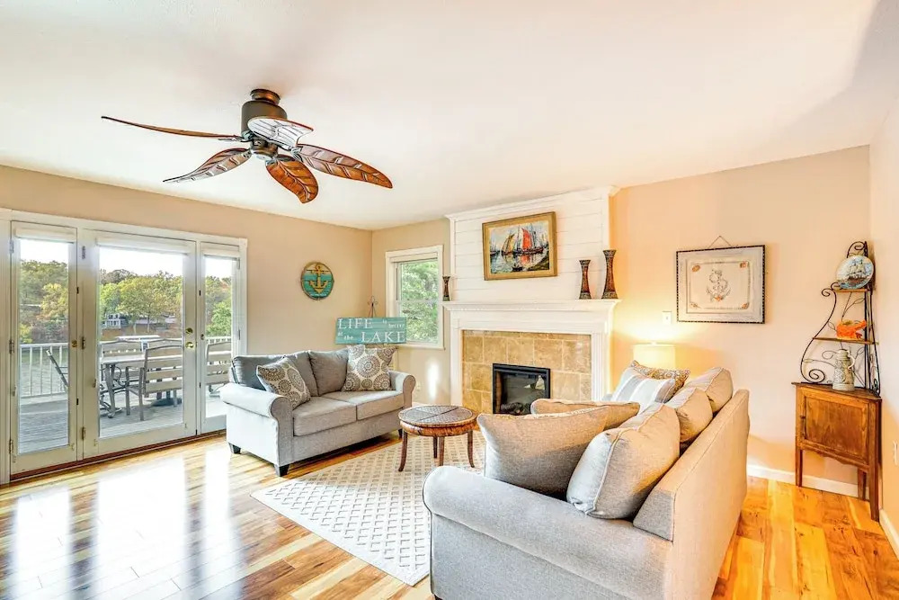 'the Waterfront Gem' w/ Dock in Osage Beach!