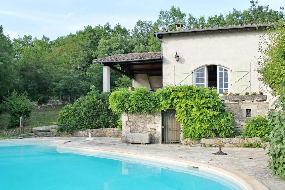 House With 2 Bedrooms in Bruniquel, With Private Pool, Furnished Garde