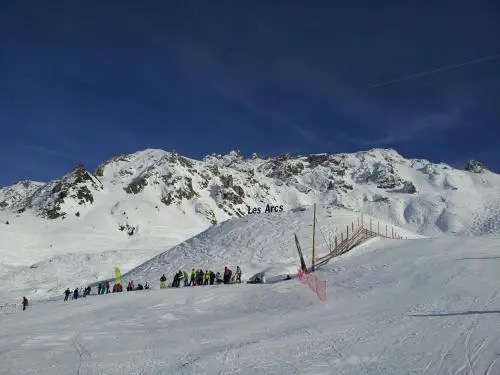 Arc 2000 -location Appartements et de 1 studio avec balcon, vue, ski in off, Wi-Fi