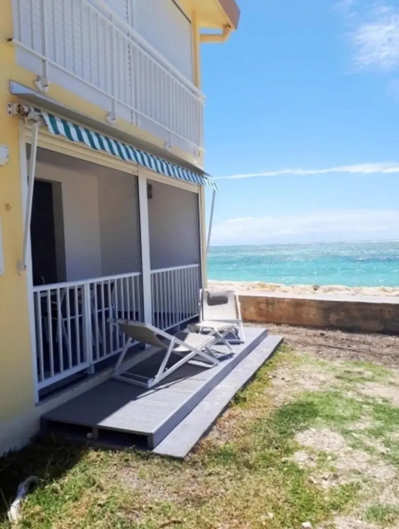 Apartment with One Bedroom in Sainte-Anne, with Wonderful Sea View, Enclosed Garden And Wifi - 3 M From the Beach