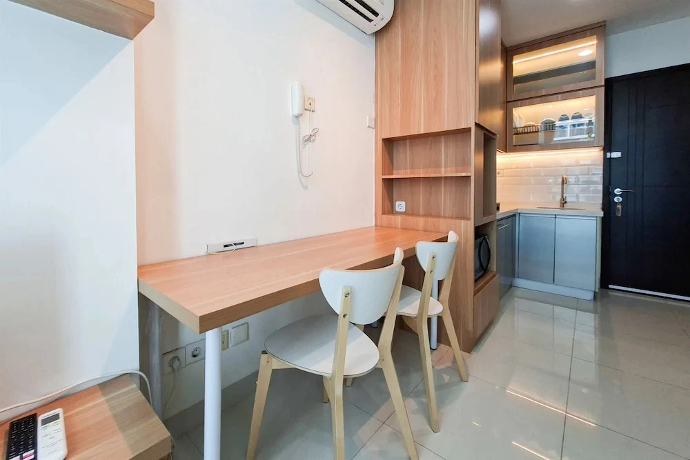 Wooden Touch 1Br At Brooklyn Alam Sutera Apartment