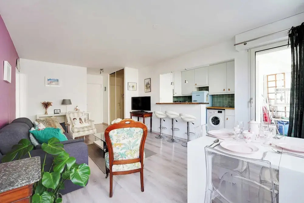 Charming Apartment -1br-2p- Boulogne-billancourt