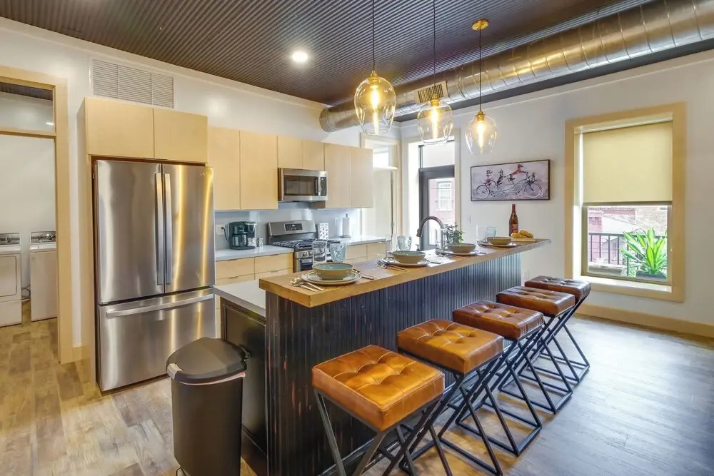 Downtown Millersburg Retreat w/ Sleek Interior!